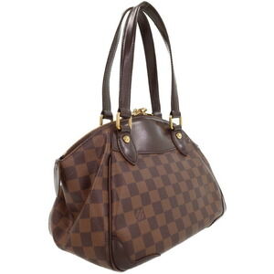 Louis Vuitton Semi Brown Shoulder Ebene Verona Bag Damier